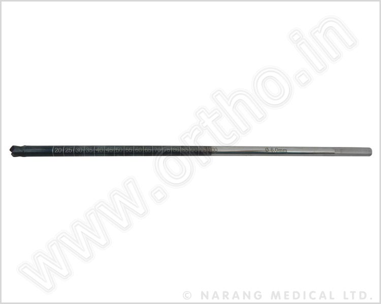 600.09-6 - Cannulated Femoral Flowertip Reamer, Dia.6.0mm