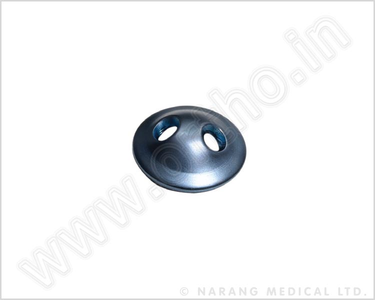 Suture Washer - Round Hole Titanium