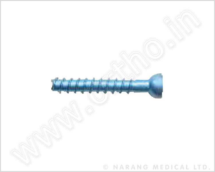 Low Profile Cancellous Screw Titanium