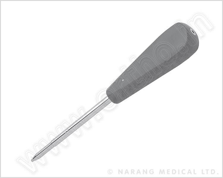 800.078 - Cannulated Hexagonal Screw Driver 2.5mm Tip