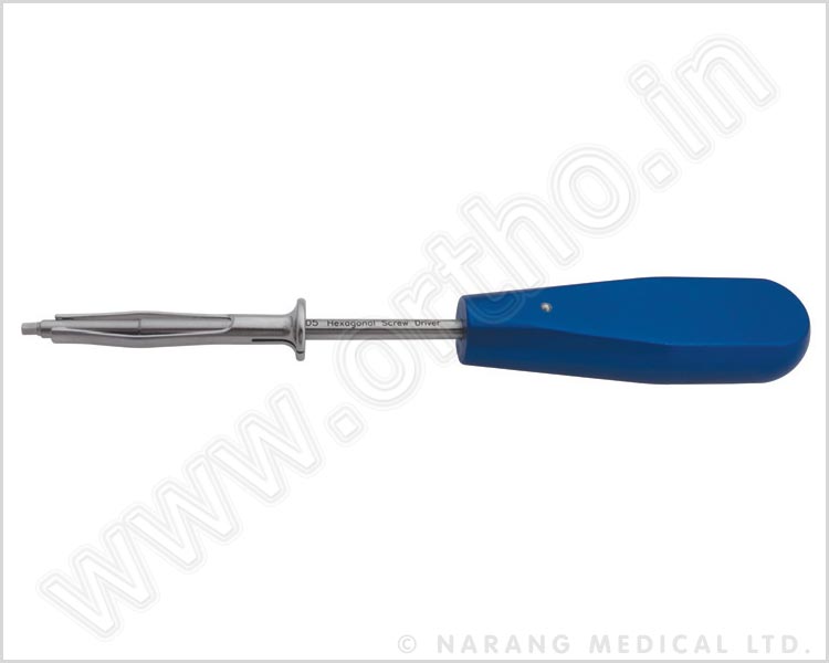 Q.080.05 - Hexagonal Screwdriver 2.5mm Tip