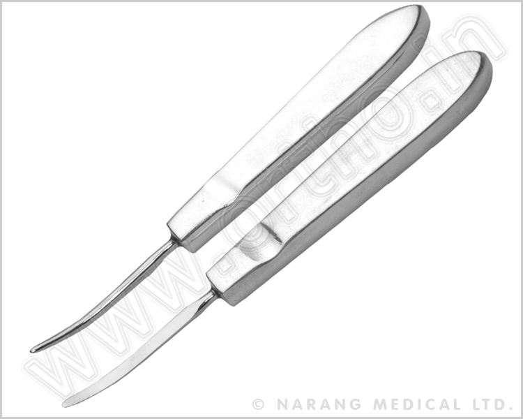 Cleft Palate Raspatory - Curved