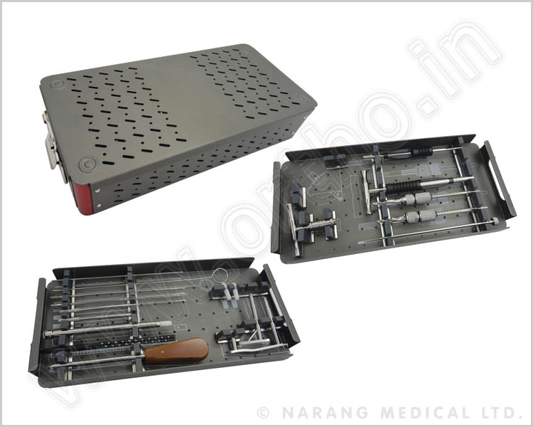 Pediatric DHS/DCS Plates Instrument Set