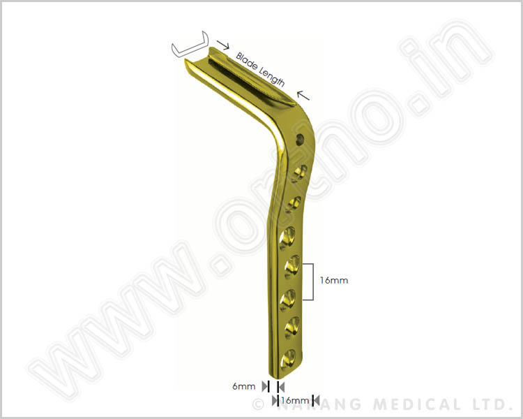 Condylar Plate 95° (With Dynamic Compression Holes)