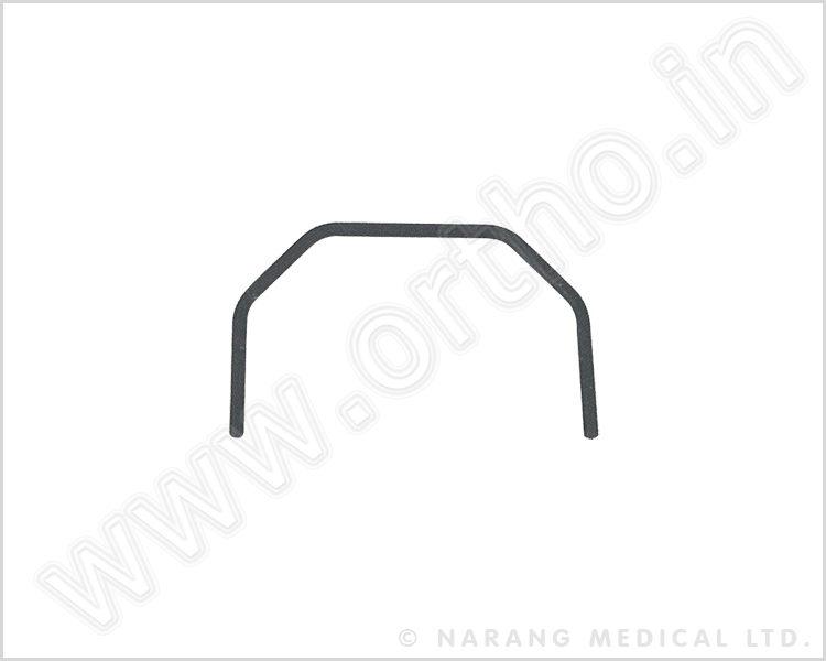 Semi-circular Trapezoidal Curved Rod