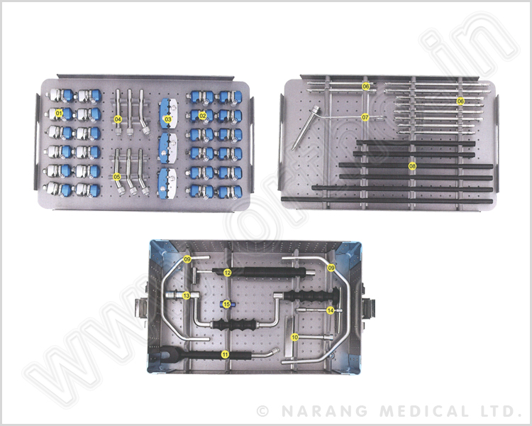 Hoffmann Type External Fixator 5.0mm, Upper Limb Set