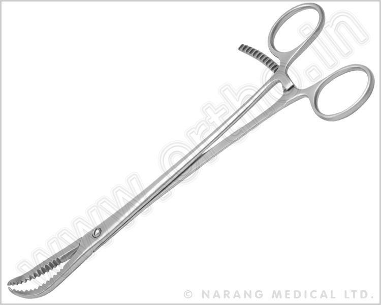 Reduction Forceps Serrated, Ratchet Lock