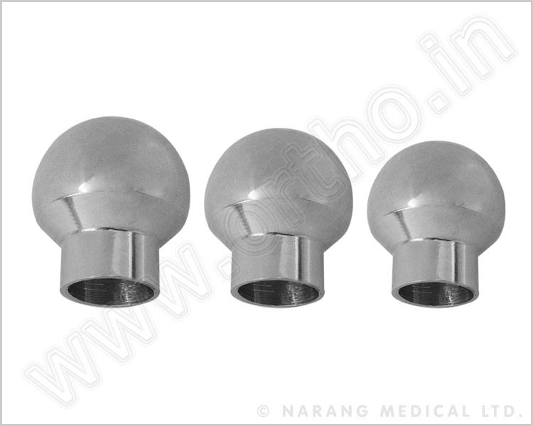 emoral Head Trial for 28mm Dia (Set of 3 Pcs)