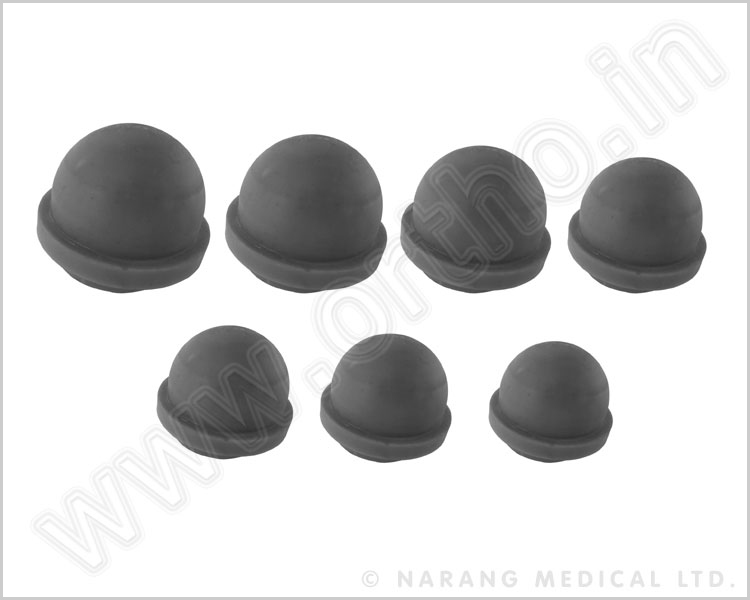 Acetabular Cup Trials for 32mm Dia (Set of 7 Pcs)