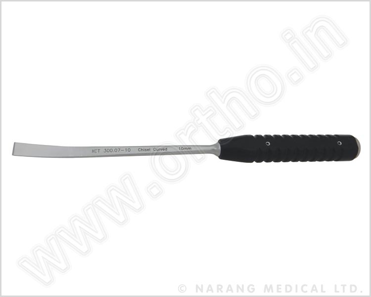 Q.300.07-10  - Chisel Curved 10mm