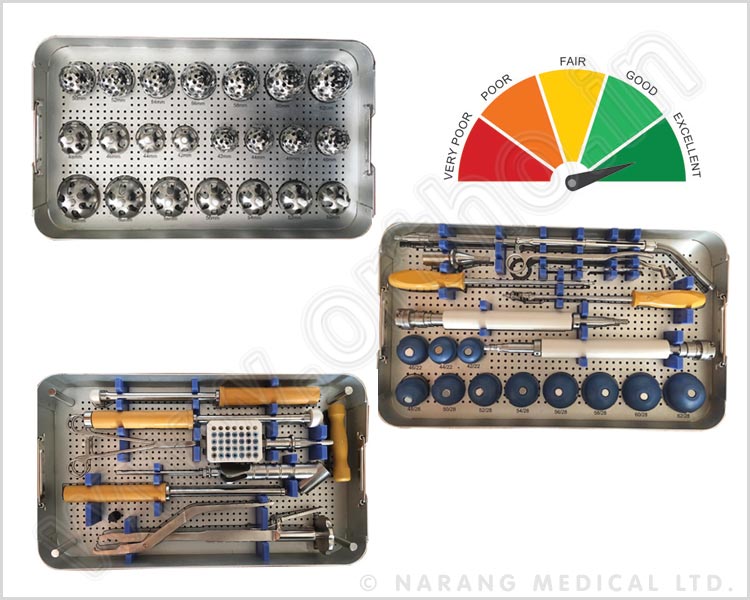 Total Hip Prosthesis Instruments Set