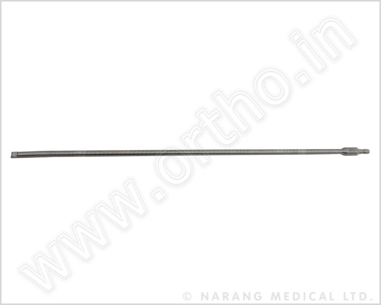  Q.507.01 - Flexible Reamer Shaft, SS (for Reamer Head Upto 13mm)