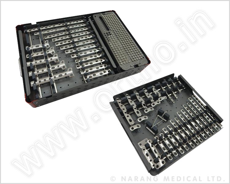 Large Fragment Screws & Plates Set - Combo