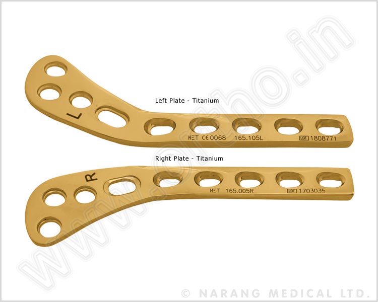 Lateral Tibial Head Buttress Plate 4.5 Left & Right