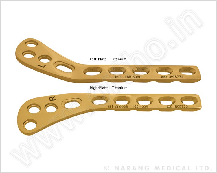 Lateral Tibial Head Buttress Plate LC-DCP 4.5 Left & Right