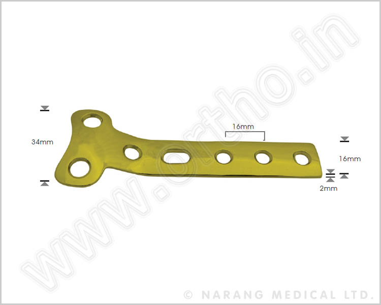 T-Buttress Plate 4.5