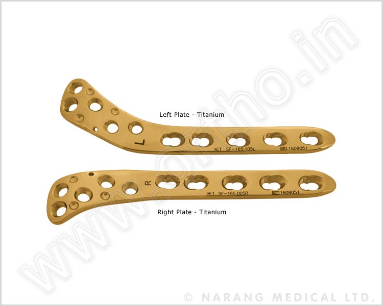 Proximal Lateral Tibial Safety Lock Plate 4.5/5.0