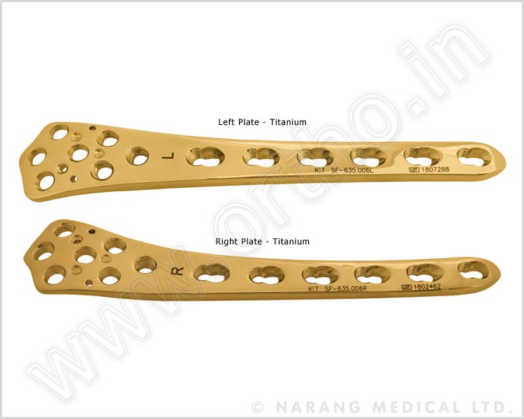 Distal Femoral Safety Lock Plate 4.5/5.0