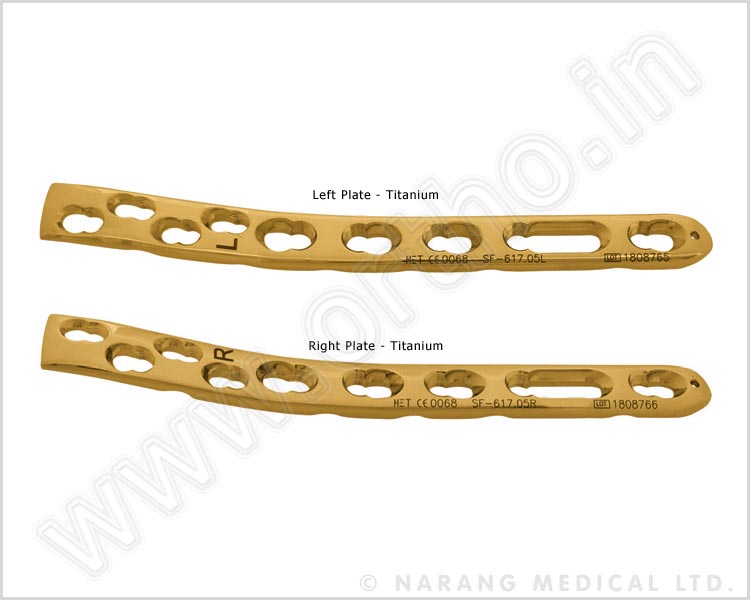 Metaphyseal Safety Lock Plate 3.5/4.5/5.0 for Distal Tibia