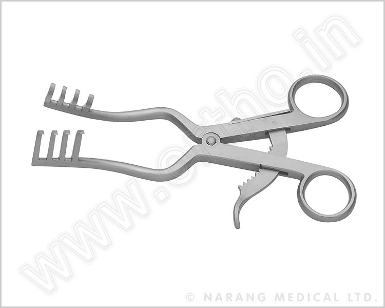 Mini Self Retaining Retractor for Metacarpals, SS