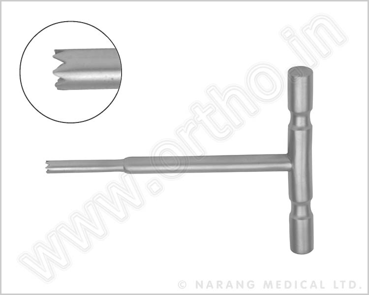 Hollow Mill for 1.5mm & 2.0mm Screws, SS