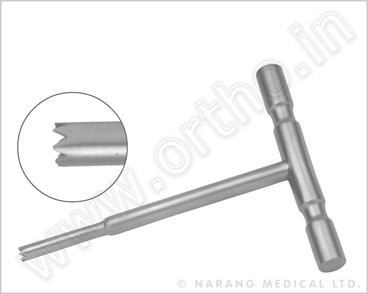 Hollow Mill for 1.5mm & 2.0mm Screws, SS