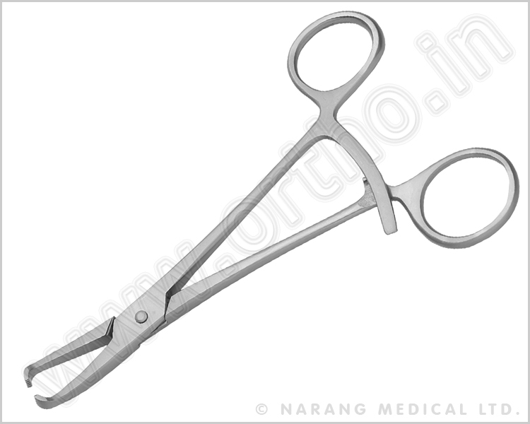 Mini Plate Holding Forceps, SS