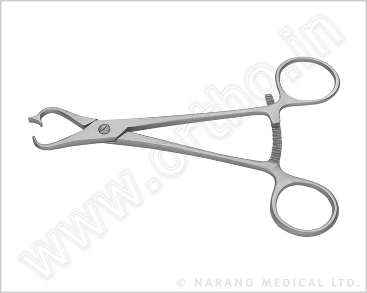 Mini Plate & Bone Holding Forceps, S