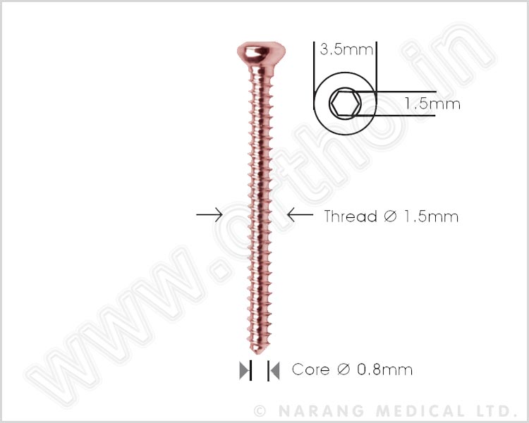 Cortex Screw Ø 1.5mm