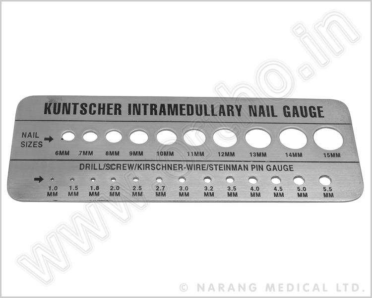 K.Nail Measuring Gauge