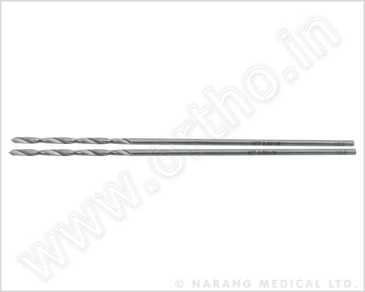 Q.301.09 - Drill bit ÿ2.8mm, for Locking Screw 3.5mm