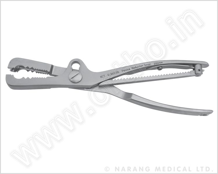 Q.302.05 - Pelvic Reduction Forcep Small 200mm