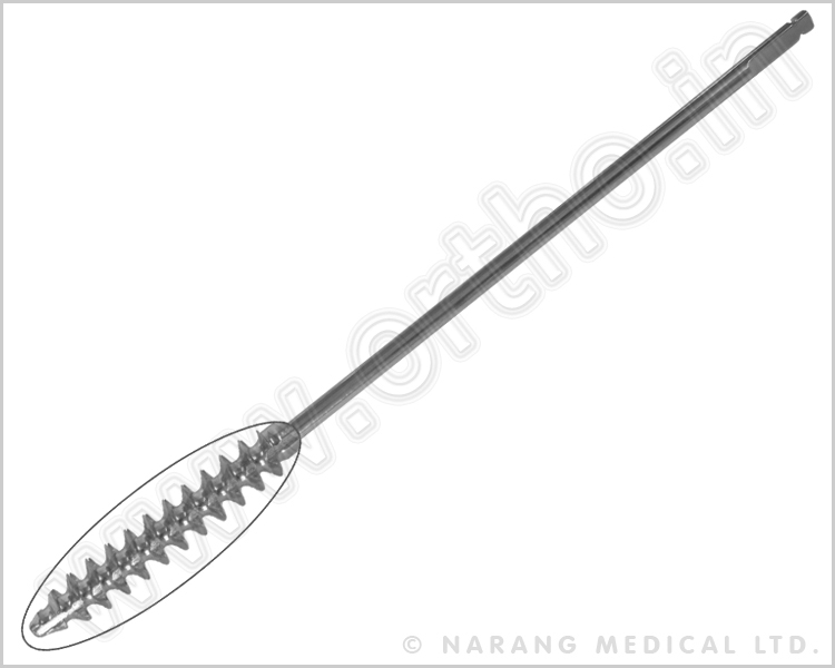 Tap of 3.5mm Cortex Screw