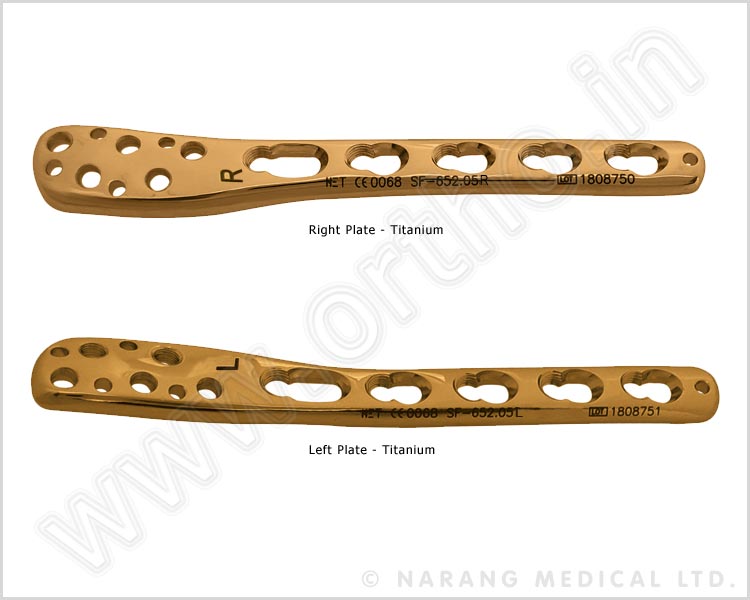 Lateral Distal Fibula Safety Lock Plate 2.7/3.5