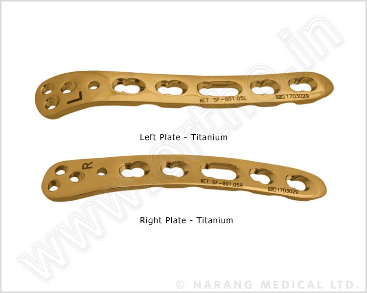 Distal Humerus Safety Lock Plate 2.7/3.5, Dorsolateral