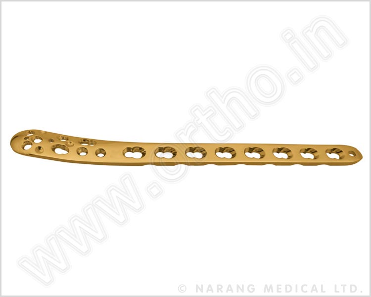 Distal Tibia Safety Lock Plate 3.5/5.0 Without Tab