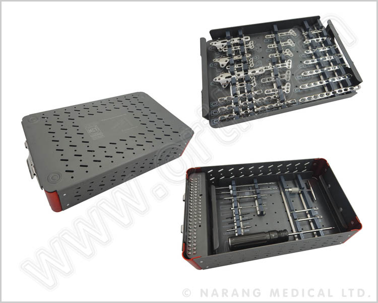 Small Fragment Safety Lock Plates & Screws Set