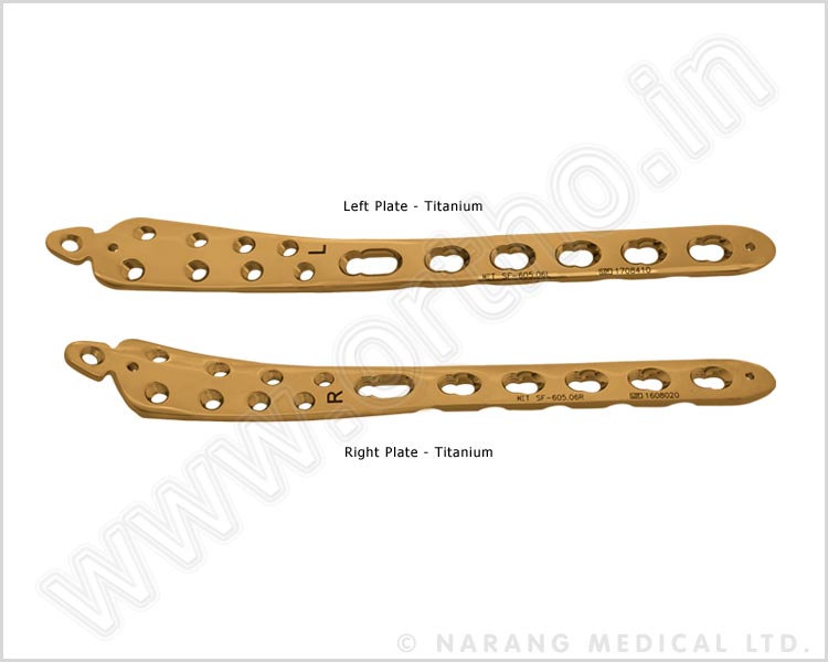 Distal Tibia Safety Lock Plate 3.5/5.0 With Tab