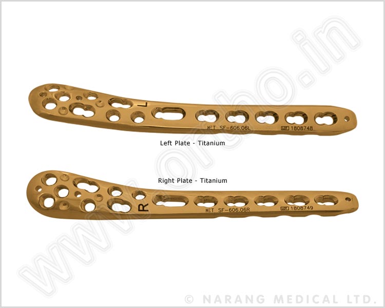 Medial Distal Tibia Safety Lock Plate 3.5 Low Band