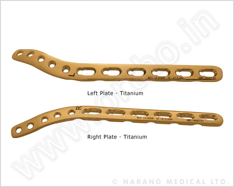 Distal Humerus Safety Lock Plate 3.5, Extra-articular