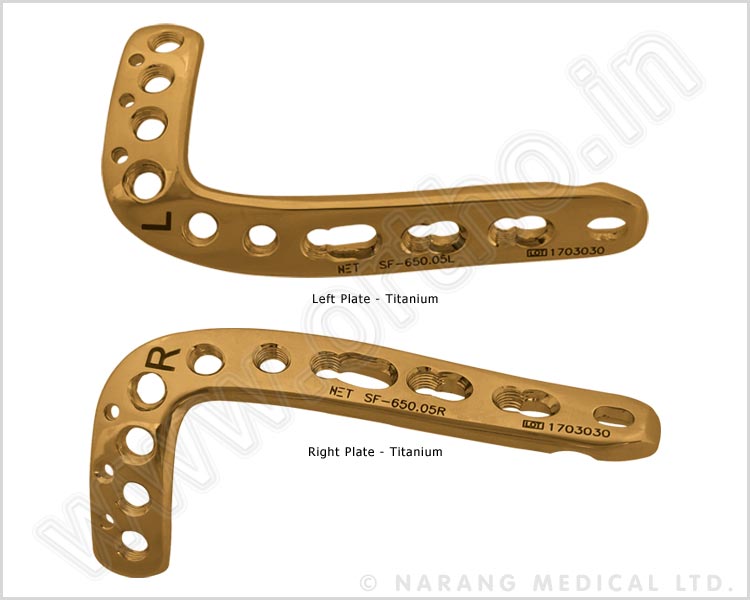 Distal Tibia Safety Lock Plate 3.5, Anterolateral