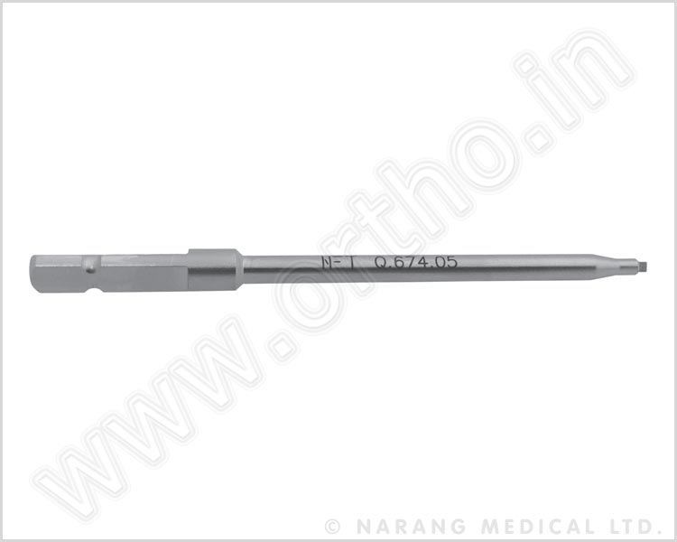 Square Screwdriver Shaft 1.5mm