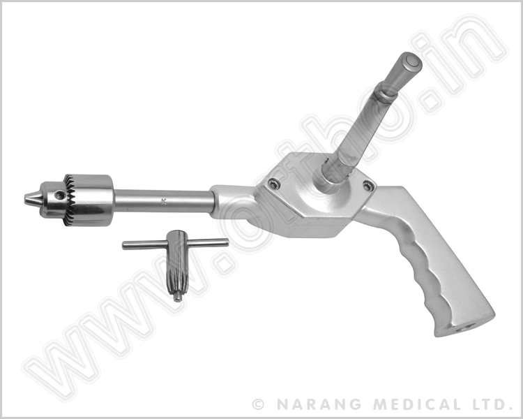 Universal Bone Drill with S.S. Closed Gears