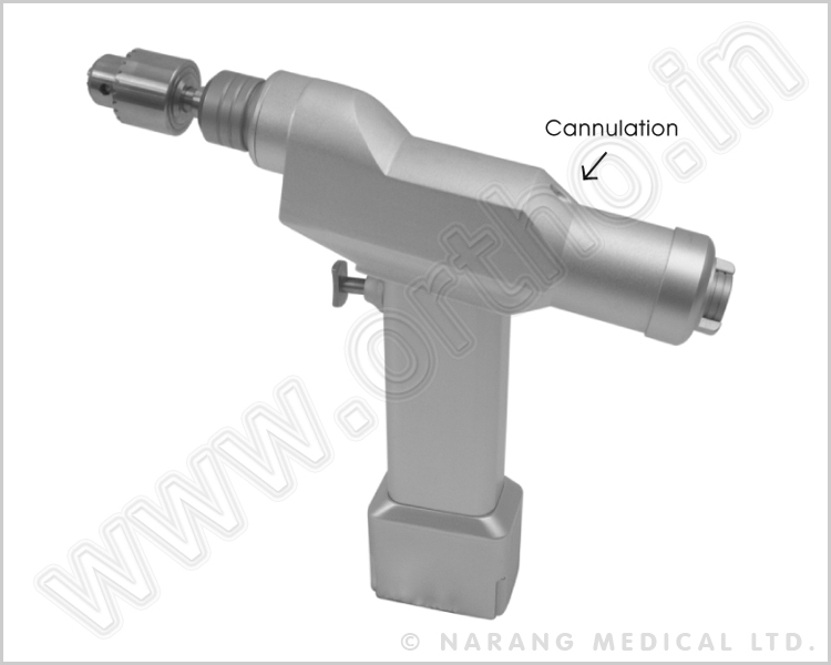 SPT17 Battery Operated Cannulated Reaming & Drilling System AO Types